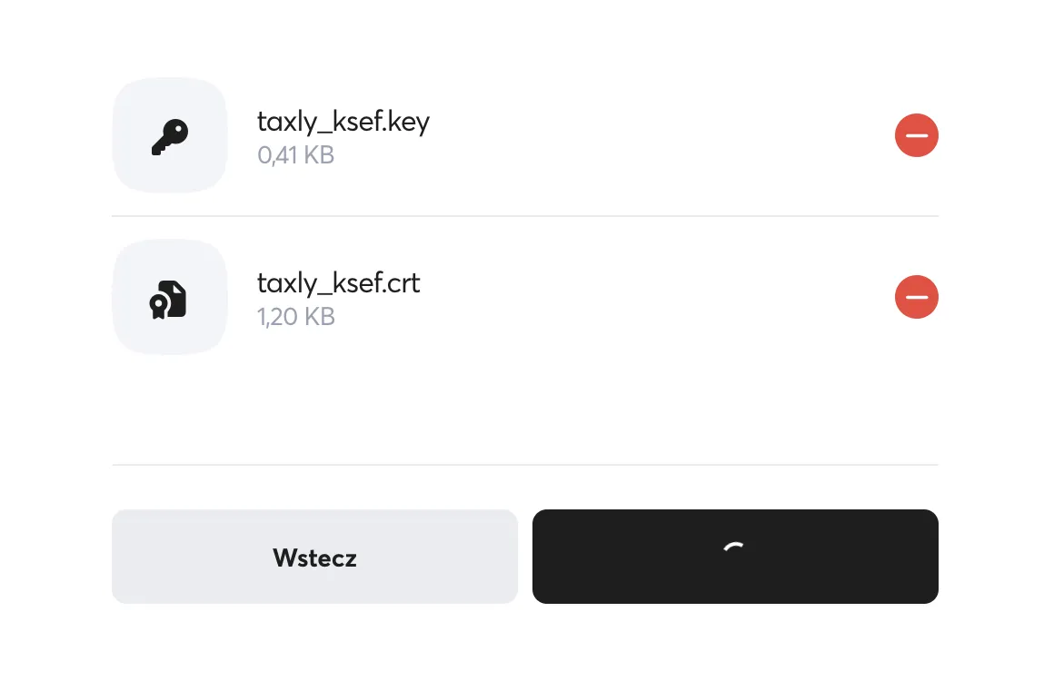 Zapisz integrację KSeF